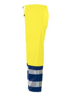 2546 Rain Hi-Vis – byxor, gul/marinblå – Jobman (2)