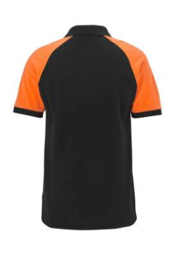 Imola shirt – pikétröja, Svart/Orange – Graphix (2)
