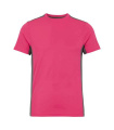 Zaragossa man – T-shirt, Neonrosa/grå