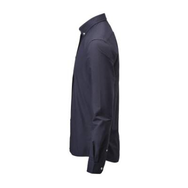 Allen Oxford Regular Fit – skjorta (herr), Marinblå - James Harvest (4)