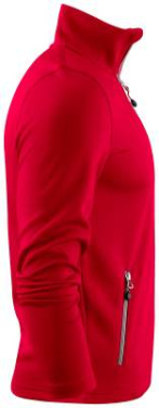 Powerslide Sweater – tröja med hel dragkedja (herr), Röd – Printer RED (3)