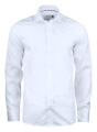 GB01 Twill Slim – skjorta (herr), Vit