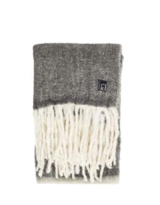 Wool – pläd, Mörkgrå