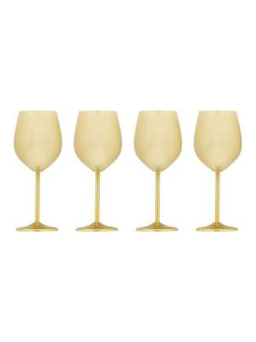 Vinbägare 4-pack, Guld – Orrefors Jernverk (2)