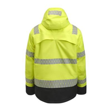 1235 Hi-Vis – vinterjacka, Gul/Svart – Jobman (3)