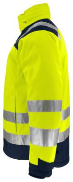 1347 Star Hi-Vis – vinterjacka, gul/marinblå – Jobman (2)