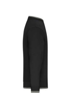 Collegejacka UNISEX OCS Blended & RCS, svart/svart – James & Nicholson (3)