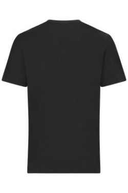 T-shirt med färgblock UNISEX OCS Standard, svart/sandsten – James & Nicholson (4)