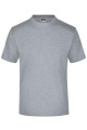 Medeltjock T-shirt med rund hals (150 g/m²), gråljung