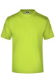 Medeltjock T-shirt med rund hals (150 g/m²), syragul