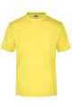 Medeltjock T-shirt med rund hals (150 g/m²), gul