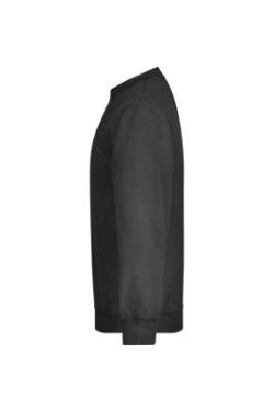 Kraftig sweatshirt för barn med rund hals, svart - James & Nicholson (2)