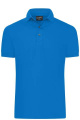 Herr-merceriserad polo, slim fit, rivieran