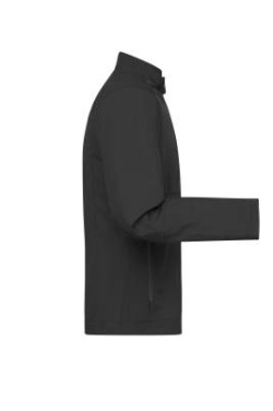 Herrjacka nätfodrad softshell, svart – James & Nicholson (3)