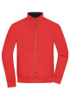 Herrblouson, röd/svart