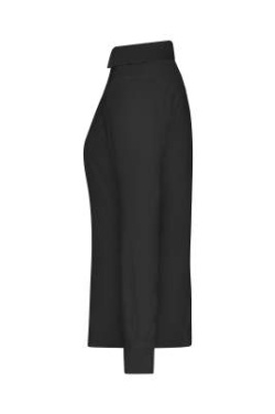 Damskjorta – SLIM FIT, svart – James & Nicholson (2)
