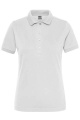 Stretch-Polo Work för damer - SOLID - OCS Blended, vit