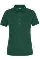 Stretch-Polo Work för damer - SOLID - OCS Blended, mörkgrön