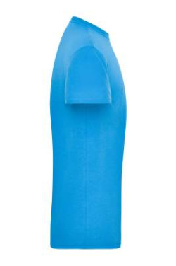 Herr-T-shirt i material för arbete OCS Blended, aqua – James & Nicholson (3)