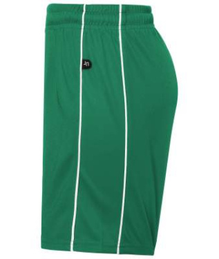 Barnshorts Team Basic, grön/vit – James & Nicholson (2)