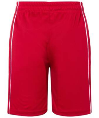 Barnshorts Team Basic, röd/vit – James & Nicholson (4)