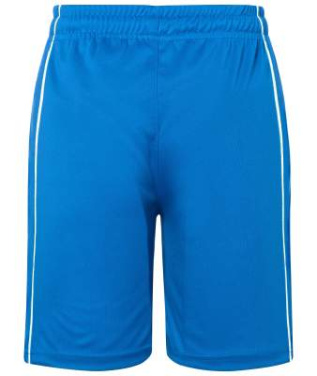 Barnshorts Team Basic, royal/vit – James & Nicholson (4)