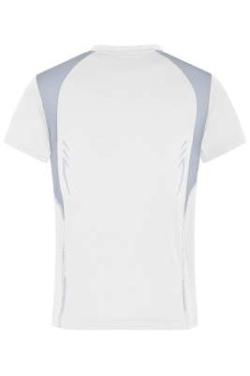 Barn-T Running, vit/silver – James & Nicholson (4)