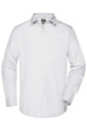 Långärmad herrskjorta Business, vit