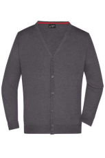 Stickad herrcardigan