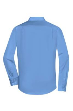 Herrskjorta Långärmad Poplin, aqua – James & Nicholson (4)