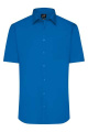 Herrskjorta Kortärmad Poplin, kunglig