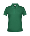 Främjande poloshirt för damer, gräsgrön
