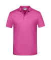 Främjande poloshirt för män, rosa
