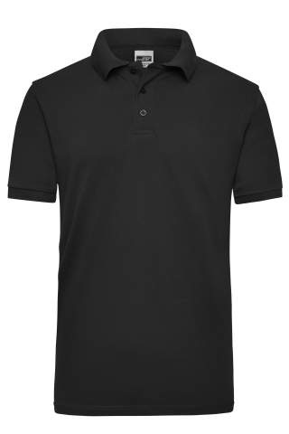 Arbetskläder Polo Herr, svart – James & Nicholson (1)