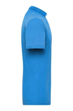 Herrpiké Arbetskläder 50/50, aqua – James & Nicholson (3)