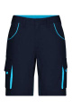 Arbetskläder Shorts, marin/turkos