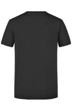 Herr Slim Fit-T, svart – James & Nicholson (4)