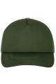 5 Panel Polyester Mesh Keps, mörkoliv