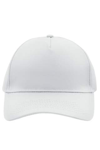 Unbrushed 5 Panel Keps, vit – Myrtle Beach (1)