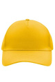 Unbrushed 5 Panel Keps, gul