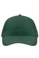Brushed 6 Panel Keps, mörkgrön