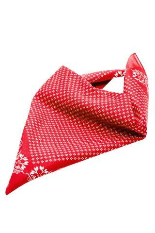 Traditionell bandana, röd/vit – Myrtle Beach (1)