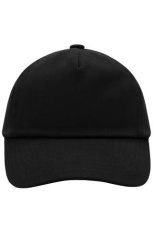 5 Panel Barn Keps, svart