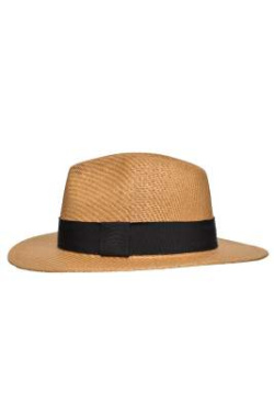 Resande hatt, karamell/svart – Myrtle Beach (2)