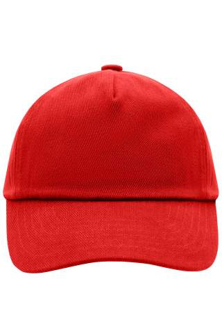 5 Panel Barn Keps, signalröd – Myrtle Beach (1)