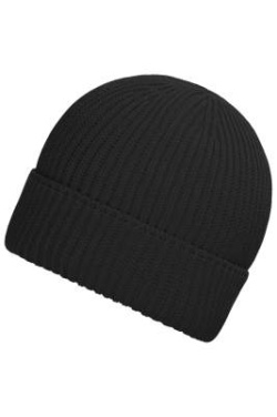 Cotton Winter Beanie OCS Standard, svart – Myrtle Beach (3)