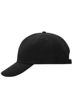 Unbrushed 5 Panel Keps, svart – Myrtle Beach (2)
