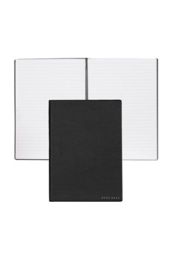Anteckningsbok A5 Essential svart linjerad, produktbild (2)