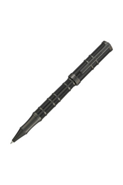 Rollerballpenna Frame Grid svart & Gun, produktbild (2)