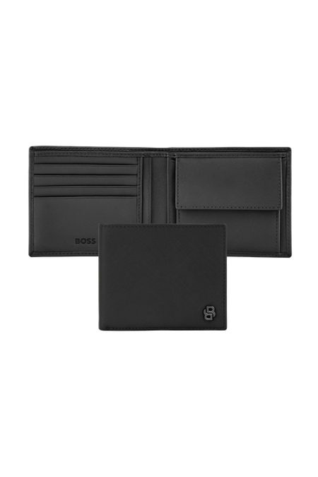 Pengplånbok Double B Saffiano Svart, produktbild (1)